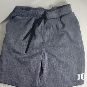 Hurley Heather Gray Men's Drawstring Swim Shorts